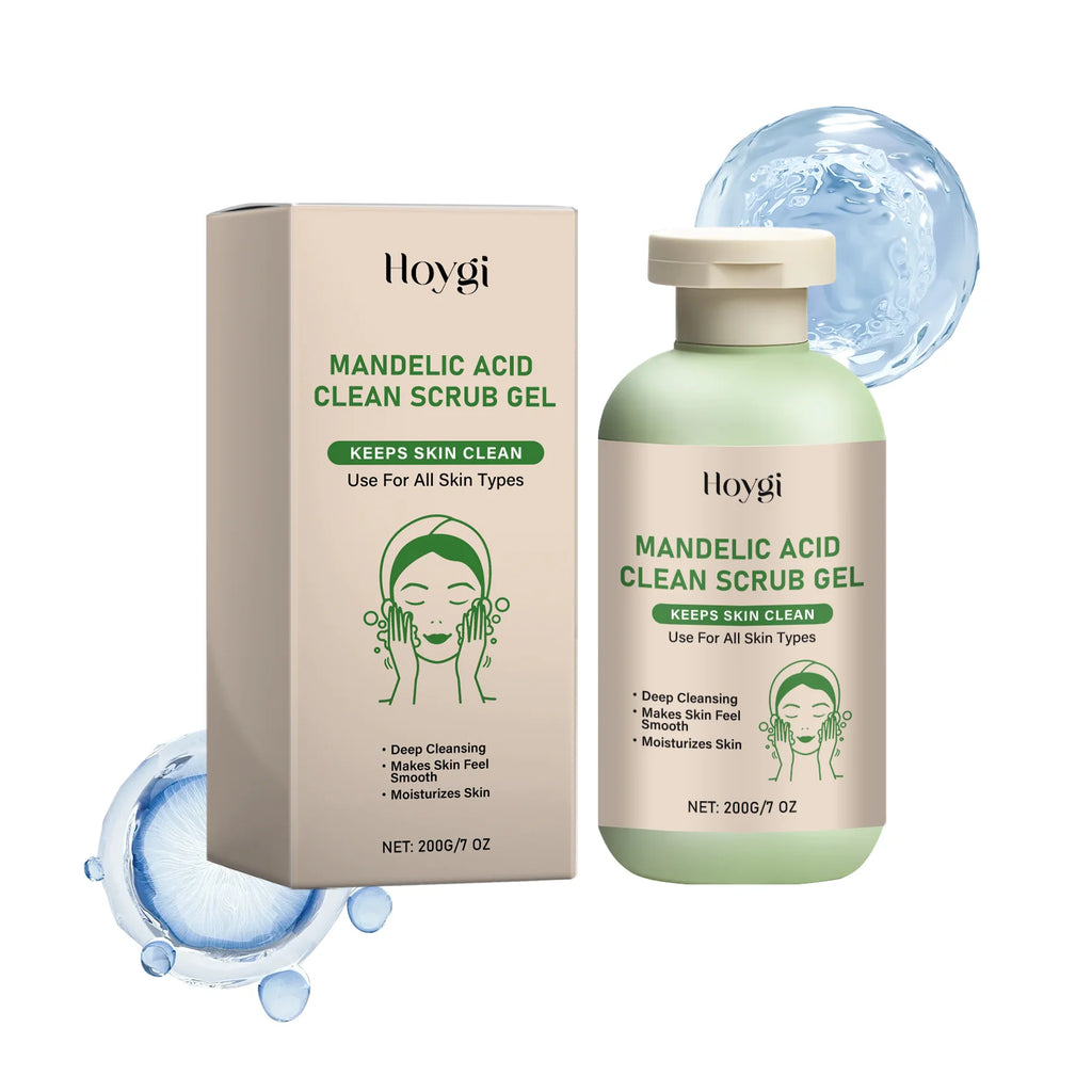 Body Exfoliating Gel, Deeply Cleanses & Moisturizes, Gently Removes Dead Skin, Clears Pores For Smoother Skin Zpaxo 200g boxed