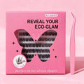 Natural Look DIY Lashes Extension Fluffy No Glue Needed Individual Zpaxo 5
