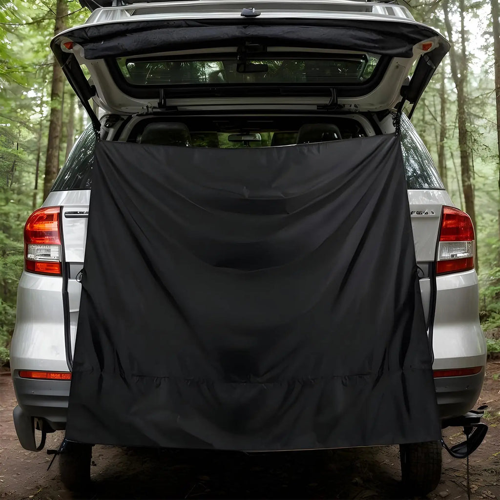 Camper Rear Door Shower Curtains RV Privacy Cover Vehicle Panels