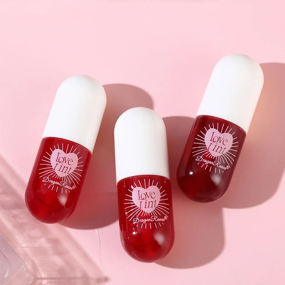 Mirror-Like Lipstick, Water-Dyed Lip Liquid, Lip Gloss, Water-Glossy Mirror Glass Lip Lipstick, Long-Lasting, Non-Stick Cup Lip Gloss, Lightweight and Compact Lip Gloss Zpaxo