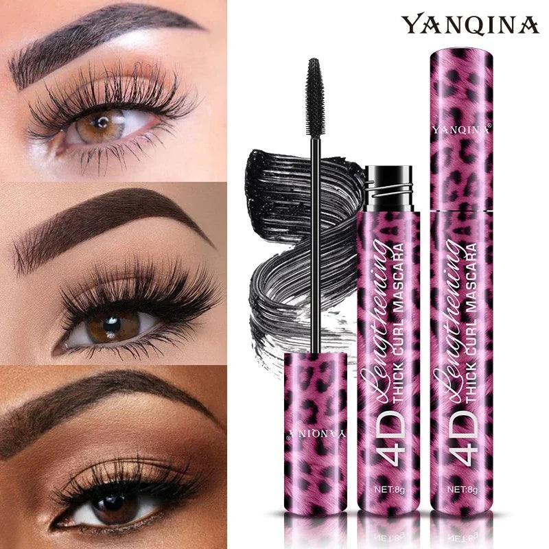 YANQINA Liquid Eyeliner Pencil+4D Waterproof Mascara Cosmetics Eye Zpaxo