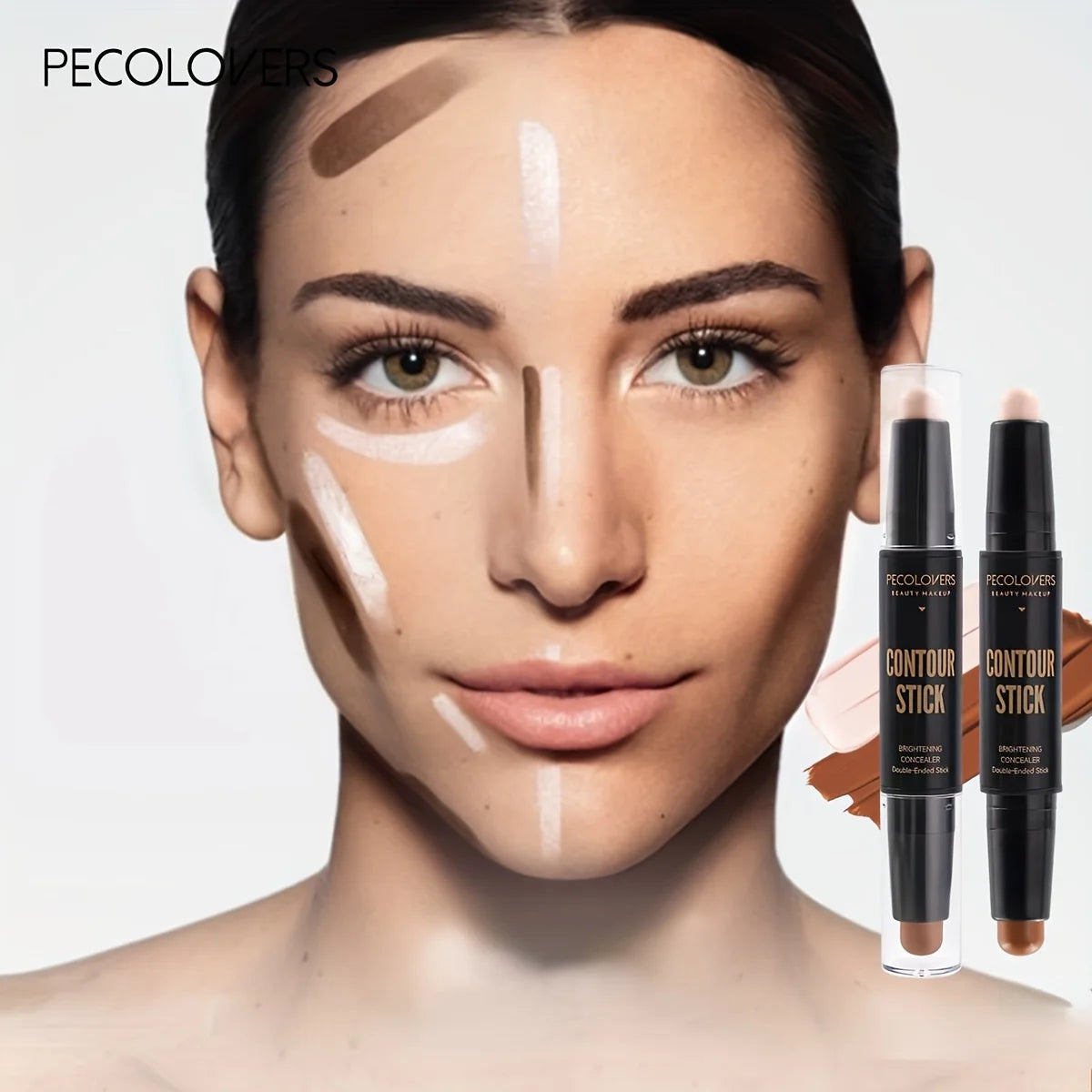 Face Foundation Concealer Pen Long Lasting Dark Circles Corrector Contour Concealers Stick Cosmetic Makeup Zpaxo