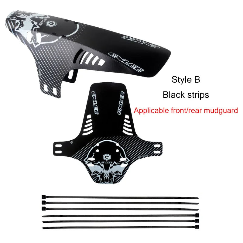 Bicycle Mudguard 5 Colorful Front/Rear Tire Wheel Universal Mtb Road Bike Wings Mud Guard Portable Cycling Accessories Zpaxo