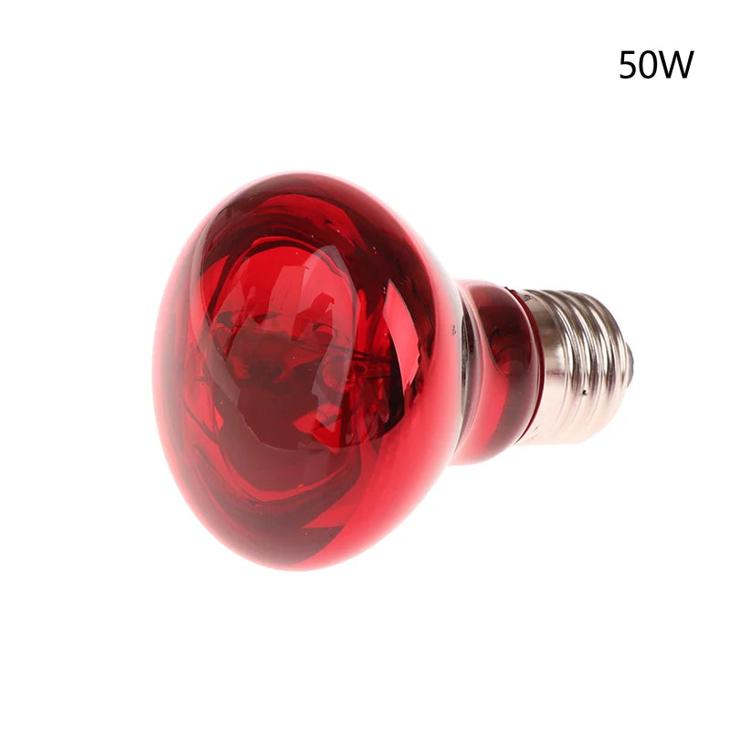 CME27 UVA Poultry Bulb Infrared Night Light Day Heating Plants Zpaxo 50W
