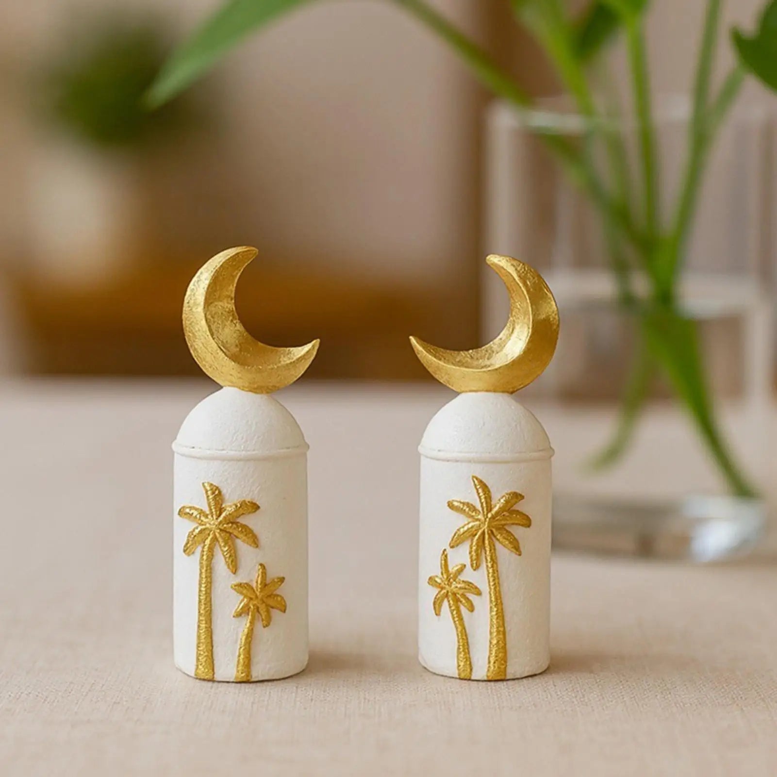 Castles Statue Resin Decorative Middle Eastern Decoration Moon