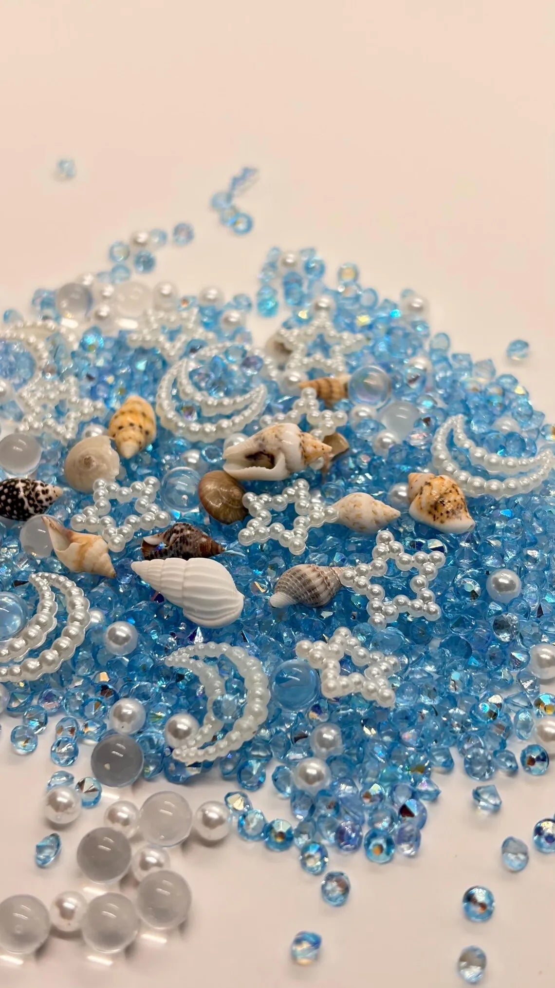 30g Ocean Epoxy Resin Filling – Shells, Starfish & Crabs Decor Resin Craft Filling Zpaxo
