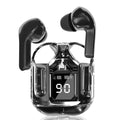 Wireless Earphones Transparent Charging Box Design Touch Control