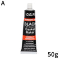1Pcs RTV Silicone Gasket Maker Black Hi-Temp Sealant For Engines Automotive Sealant With Oil Resistance Car Accessories Zpaxo 50g