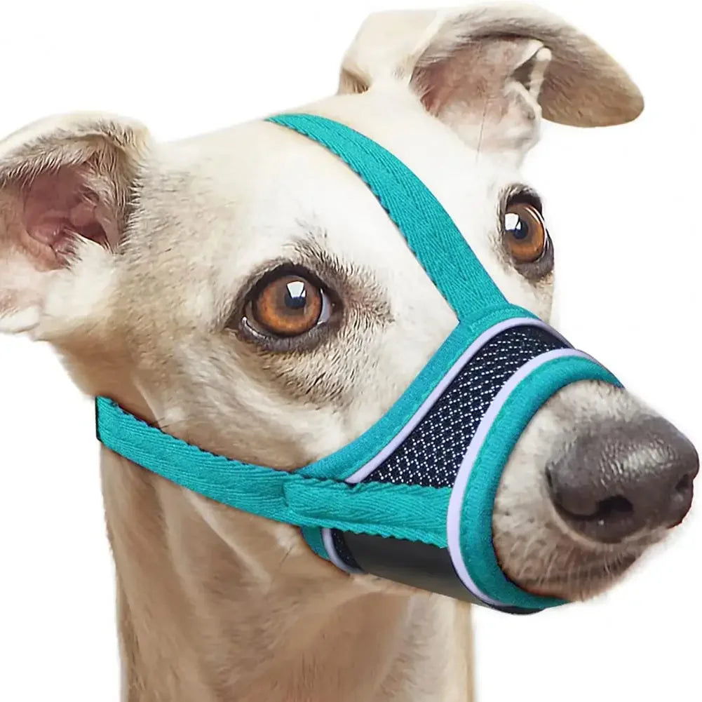 Dog Muzzle Breathable Adjustable Comfortable Pet Anti-chewing