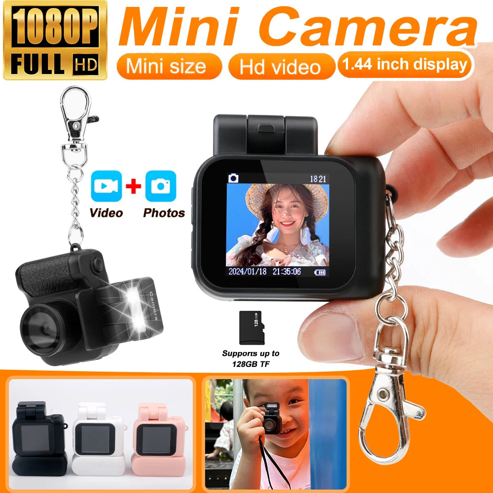 HD1080P Mini Camera Portable Pocket Cam LCD Screen Digital Flash