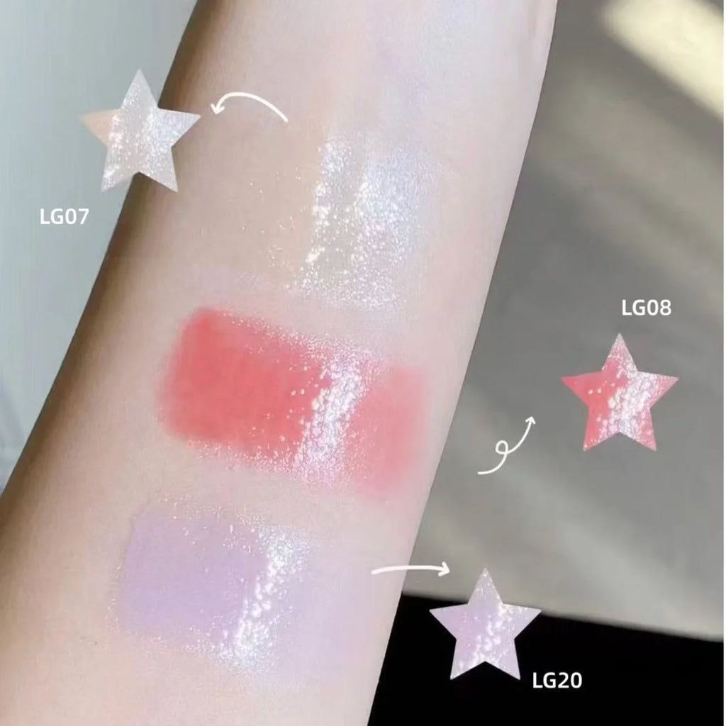 LEEMEMBER Multi Purpose Blush Cream Multi Use Glow Cream Stick Blush Monochrome Pearlescent Makeup Cosmetics Zpaxo
