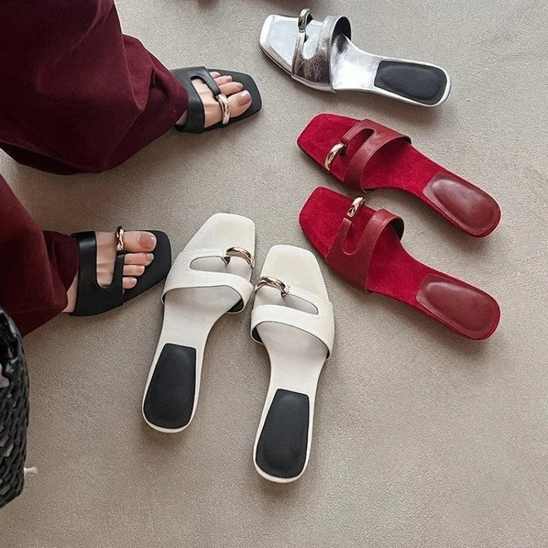 Women Slippers Casual Anti-slip Designer Comfortable Outdoor Sandals Zpaxo