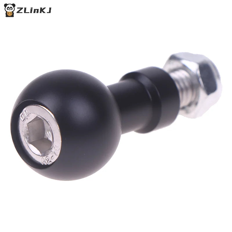 Ball Head M6 Screw Bracket Connector Motorcycle Sport Camera Mount Zpaxo