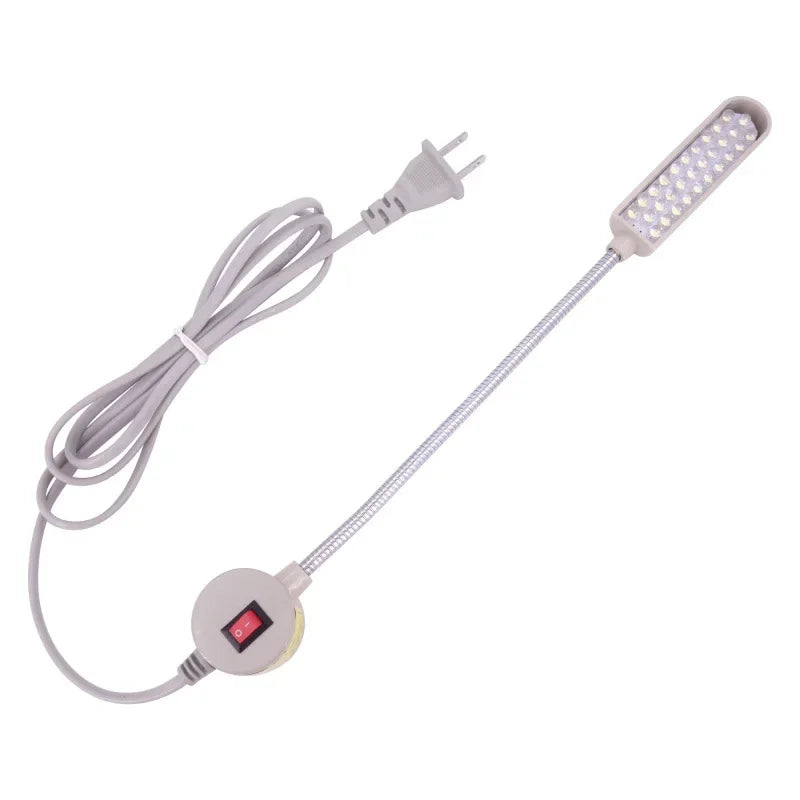 30 LED Industrial Sewing Machine Lighting Lamp Clothing Machine Accessories Work Light 360° Flexible Gooseneck Industrial Lights Zpaxo