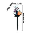 Halloween Solar Lights Spooky Weatherproof Outdoor Decoration Ghost