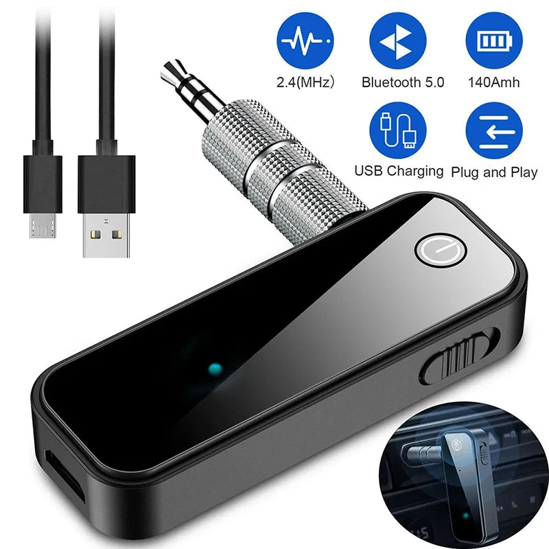 Bluetooth 5 0 Transmitter Receiver 2 In1 Wireless Adapter Jack Audio Zpaxo