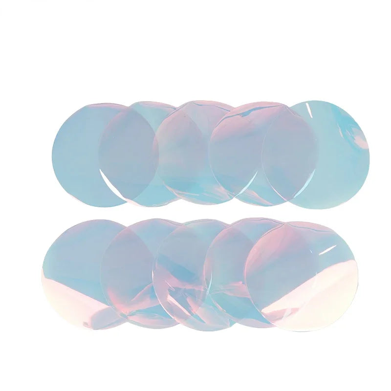 5 Lamp Correction Film Self Adhesive Transparent Filter Sheets Light Zpaxo Dazzling Blue 10pc