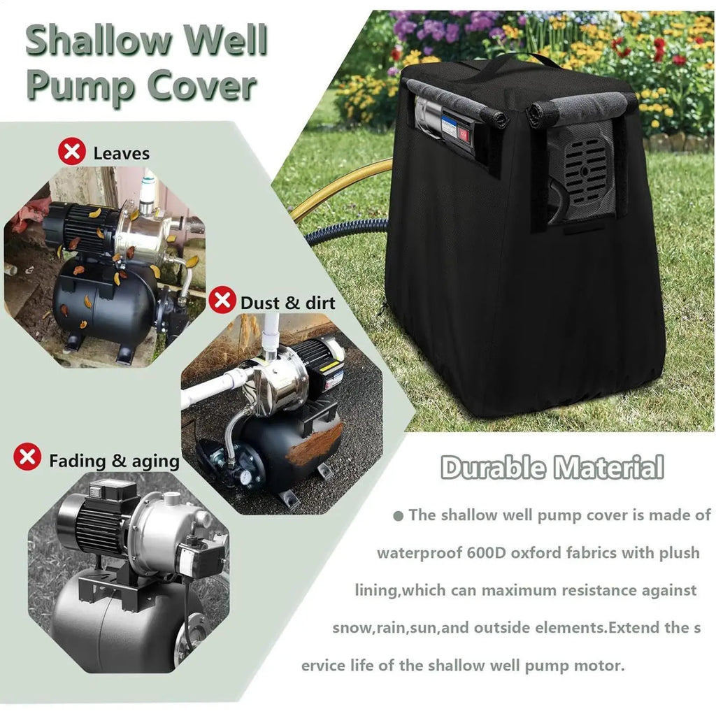 Pump Cover Anti-UV Protector Well Protective Covers Outside Garden