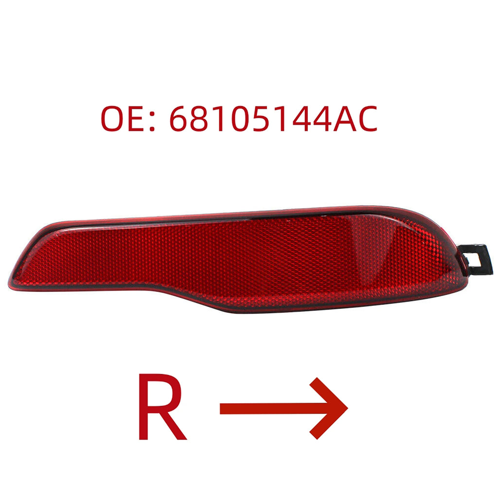 Rear Left Right Bumper Reflector 68105144AC 68105145AC Replacement