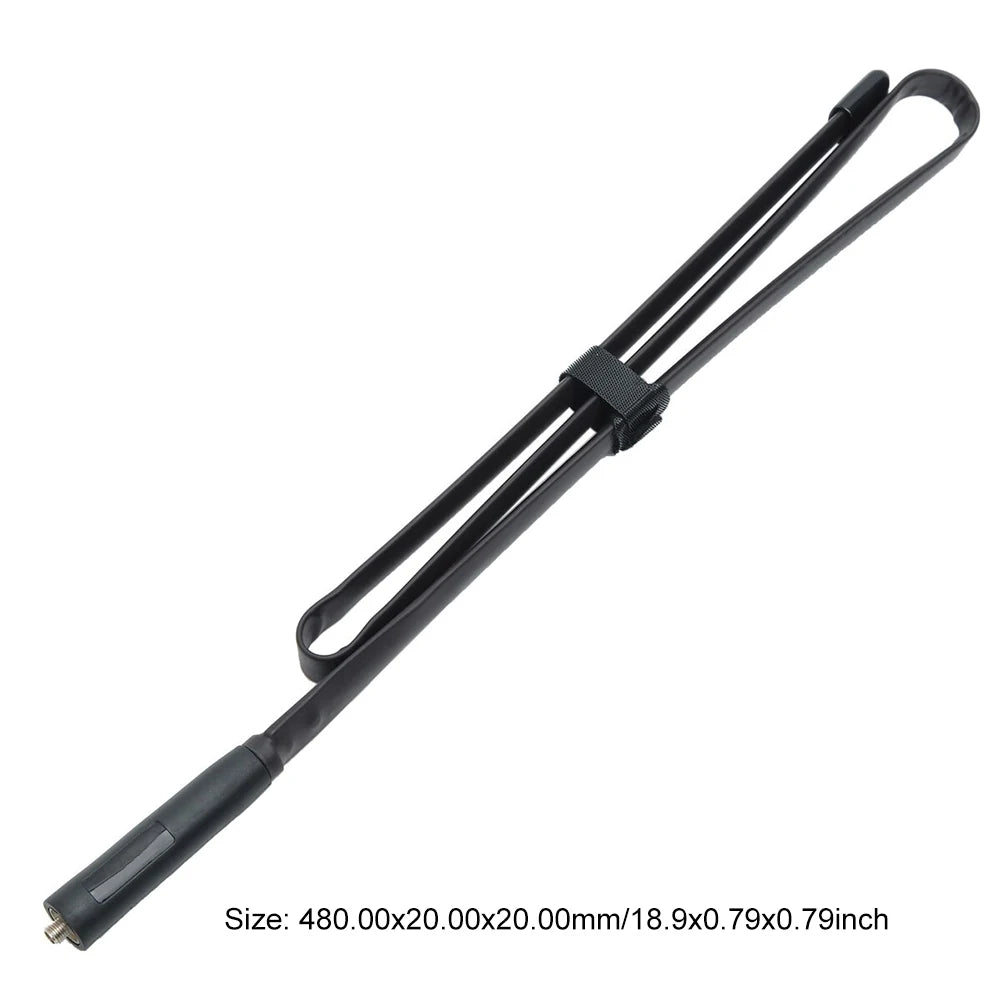 Foldable Ham Radio Antenna SMA Female Two-Way Radio Antenna 144/430Mhz for Baofeng UV 5R UV82 BF 888S Quansheng Radio Zpaxo