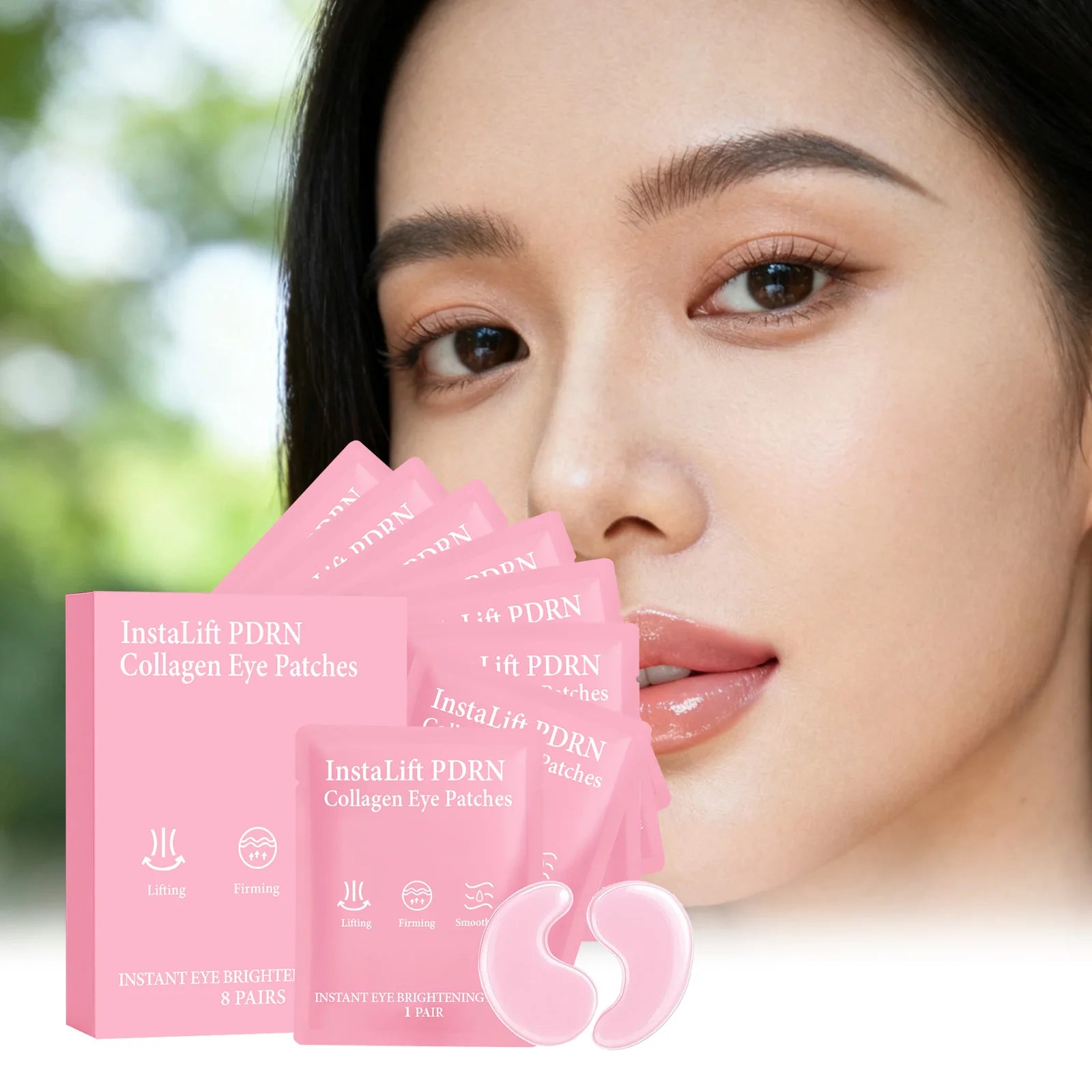 PDRN Collagen Eye Patches – Dark Circles, Bags & Wrinkles Eye Patches Mask Zpaxo