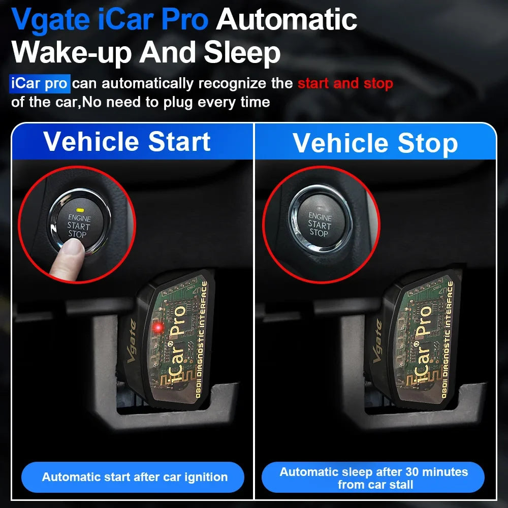 Icar OBD2 Diagnostic Tool BT4 0 Wifi Hardware V2 3 Android iOS Real Zpaxo