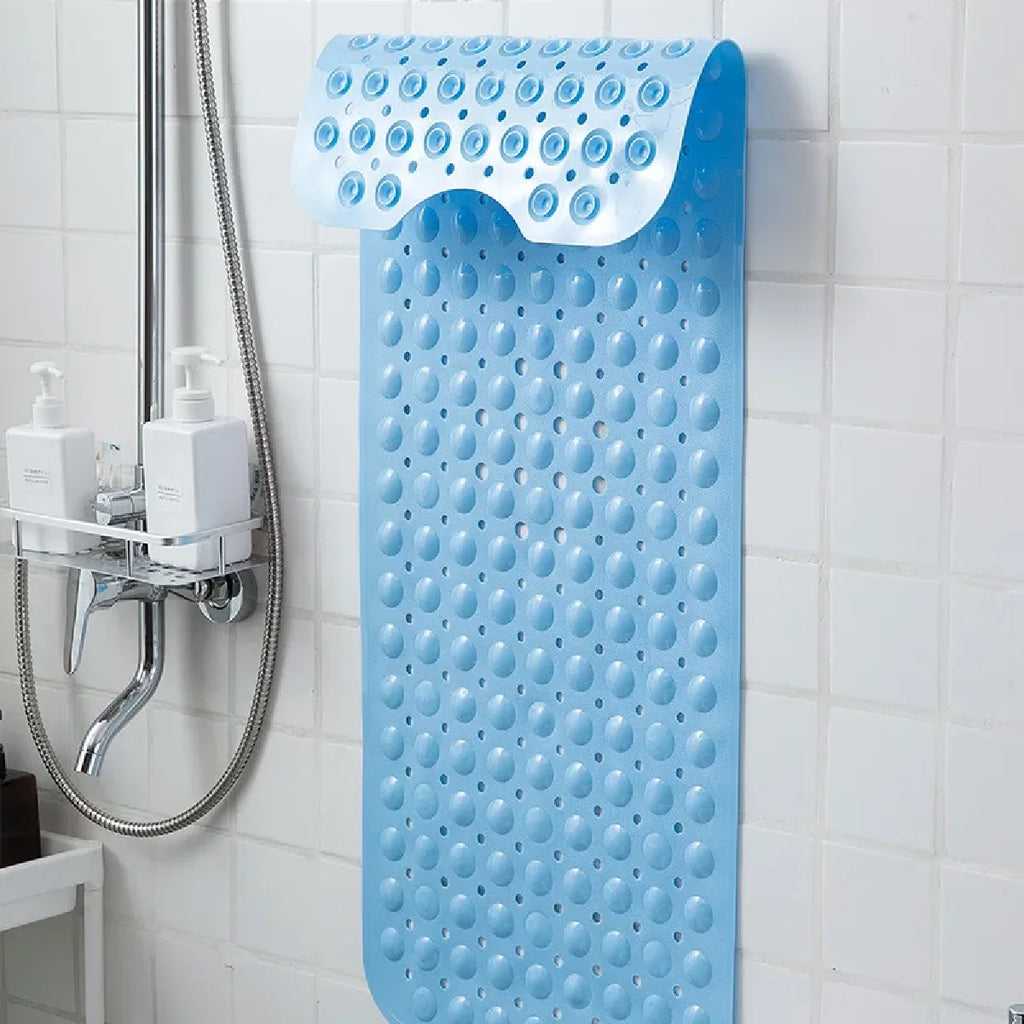 40x100cm Non-Slip Bath Mat with Suction Cups – Kids & Elderly Safe Anti-Slip Bath Mat Zpaxo