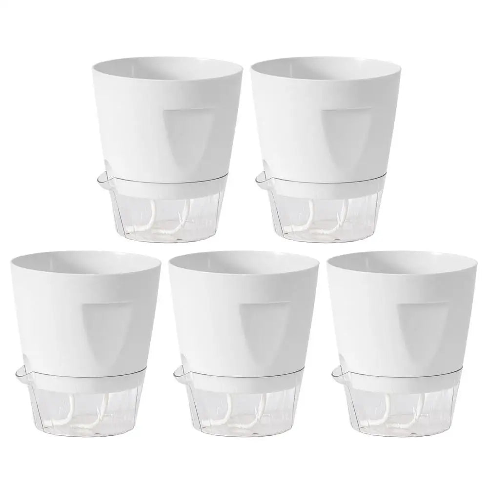 Self Watering Pots 5 Grow Box Nursery Water Level Indicator Indoor
