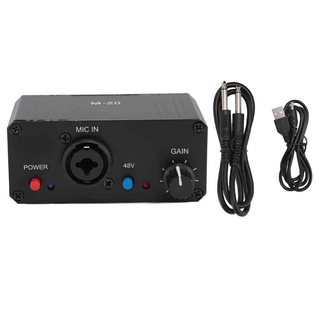 Microphone Preamp Low Noise Booster Unique Fully Balanced Circuit