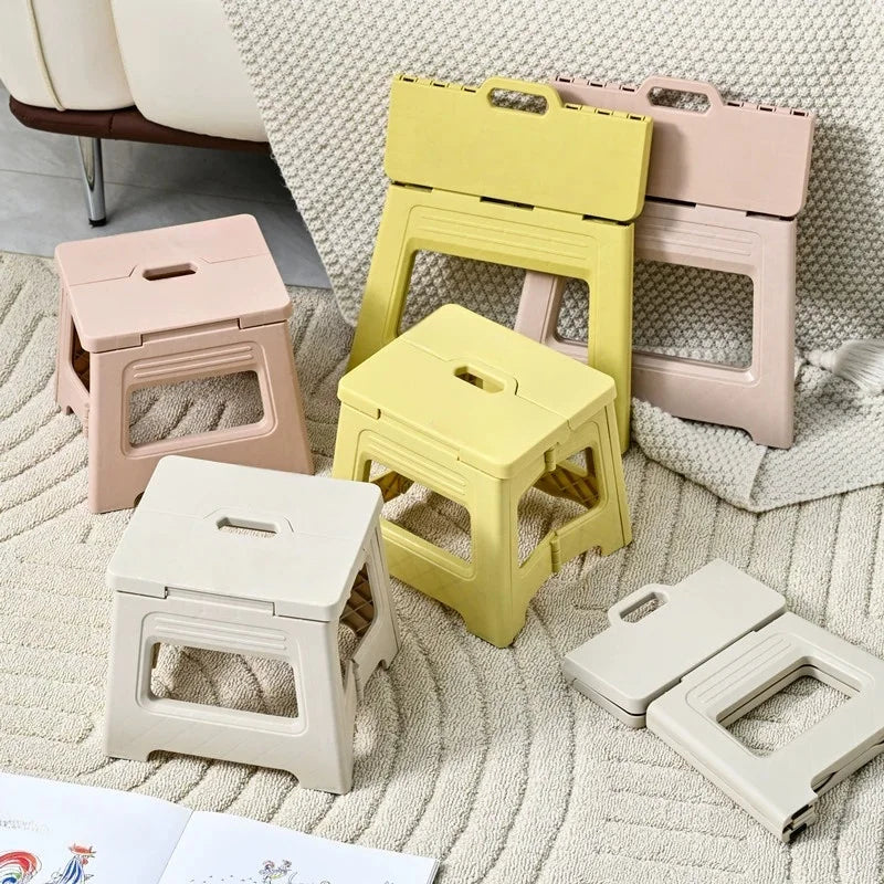 New Lightweight Space Thickened Folding Stool,Portable Home Outdoor Camping,Magza Fishing,Simple and integrated Design Zpaxo