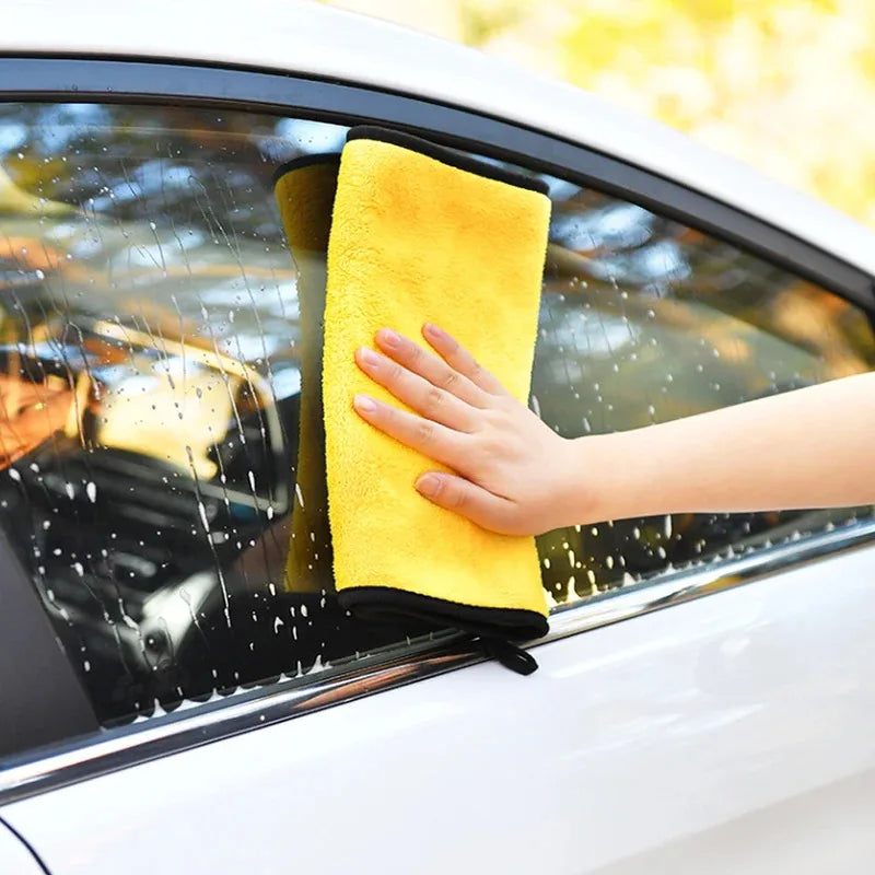 Microfiber Car Wash Towels – Lint-Free Detailing Cloths 1–3 Pack