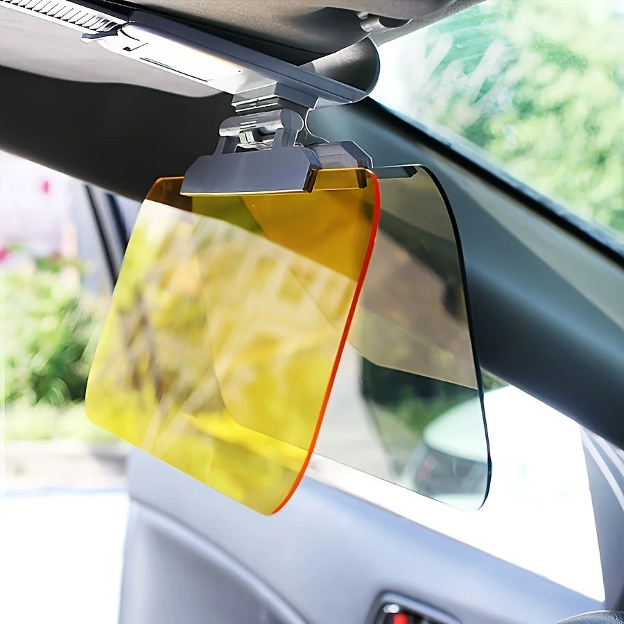 Car Sun Visor Driver's Day-and-night Dual-use Goggles Stylish Compact