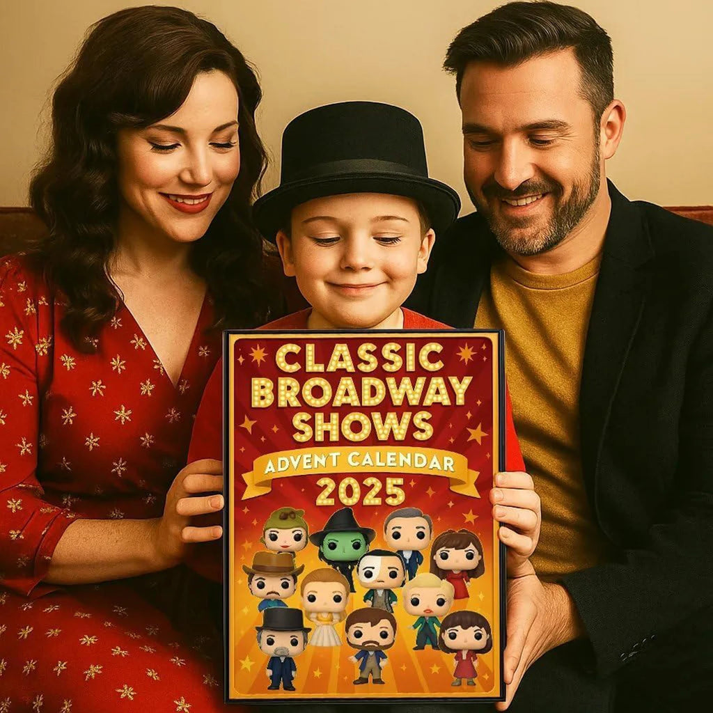2025 24 Days Classic Broadway Shows Advent Calendar Countdown Iconic