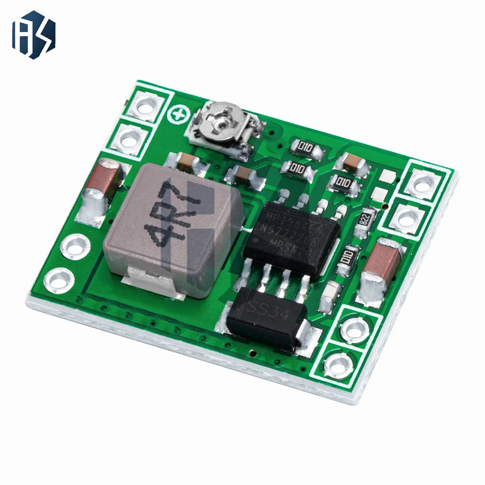 MP1584EN 3A DC-DC Buck Converter (1/5PCS) - 12V/9V/5V/3V Adjustable Output, LM2596 Compatible Zpaxo