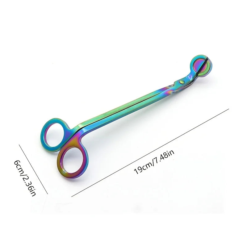 Stainless Steel Candlewick Trimmer - Safely Trim and Pinch Your Candlewick, Safely Remove Cutting Core Candle Tool Zpaxo