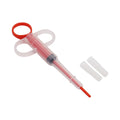 Pet Medicine Feeder Cat Tablet Syringe Feeder Soft Tip Dual Purpose Feeder Cat Pill Shooter Pet Pills Applicator Random Color Zpaxo Red