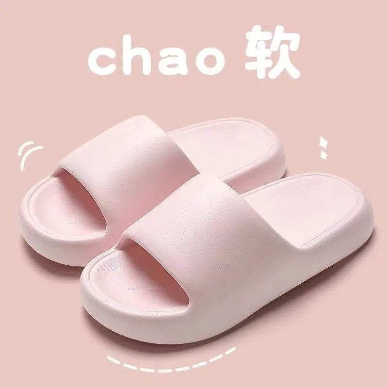 Couple's Summer Indoor Home Slippers 2026 Thick Bottom Lightweight