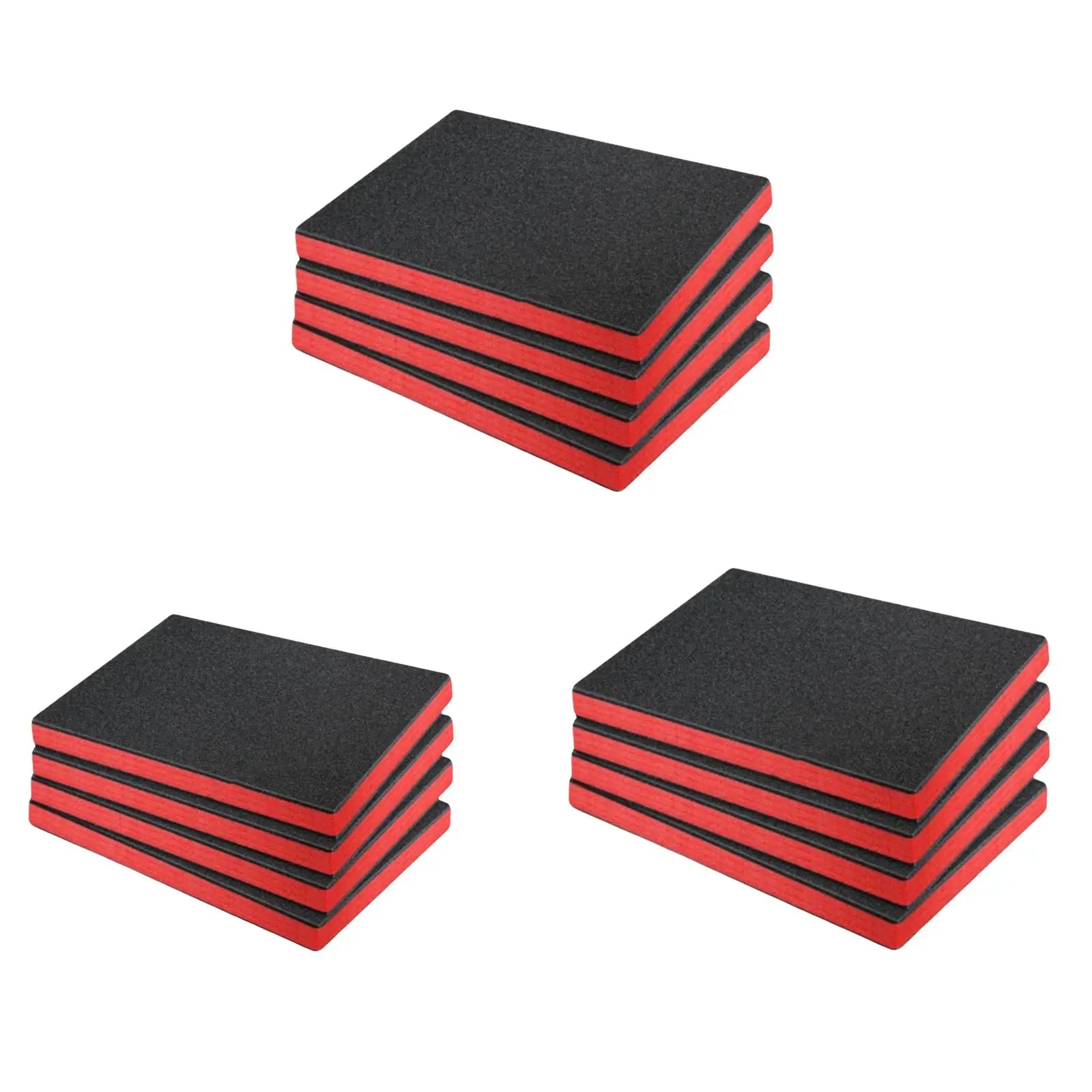 4Pcs Tool Box Foam, for Toolbox Hard Case Portable Kaizen Organizer Easy to Use Cuttable Padding Polyethylene Storage Sheets Zpaxo 50cmx33.5cmx3.8cm