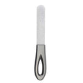 Anti-slip Handle Grit Fingernail File Easily Emery Boards Double Sided Nail Files Stainless Steel Nail Files Zpaxo Black