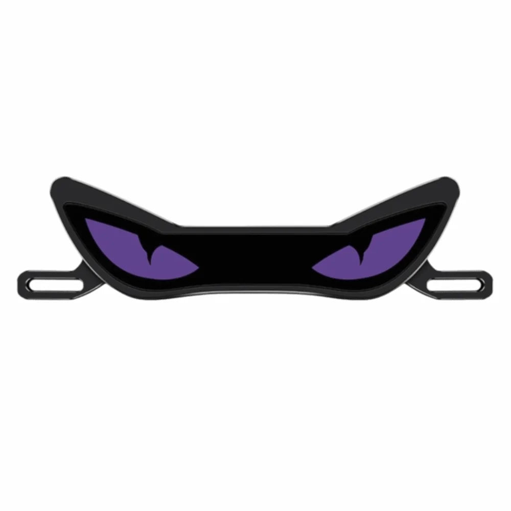 LED Lamp Demon Eye License Plate Light Waterproof Bright Motorcycle Zpaxo Style-C