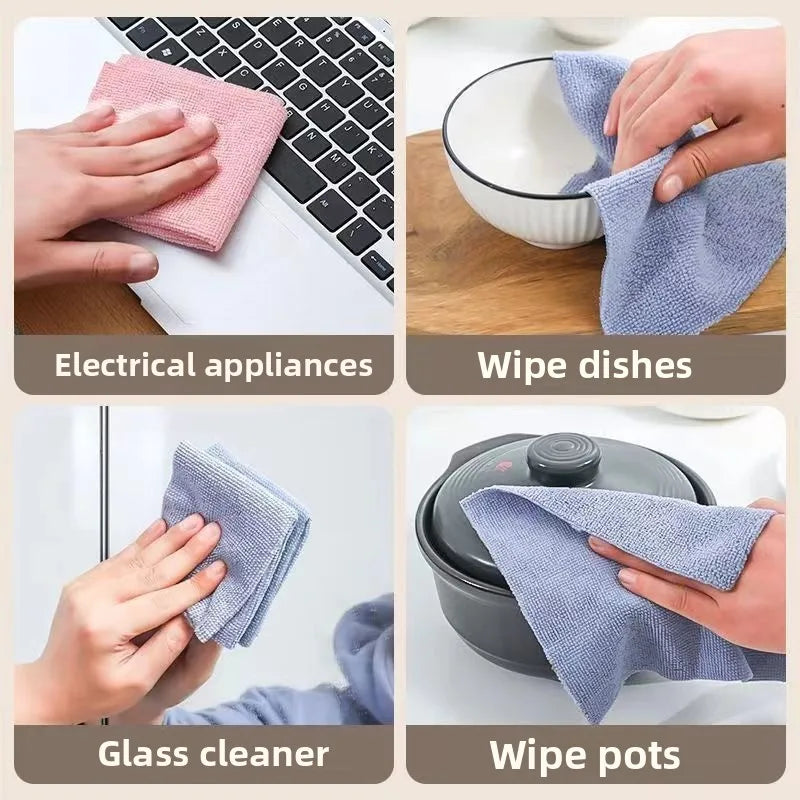 Microfiber Pull Out Disposable Kitchen Towels Absorbent Cleaning