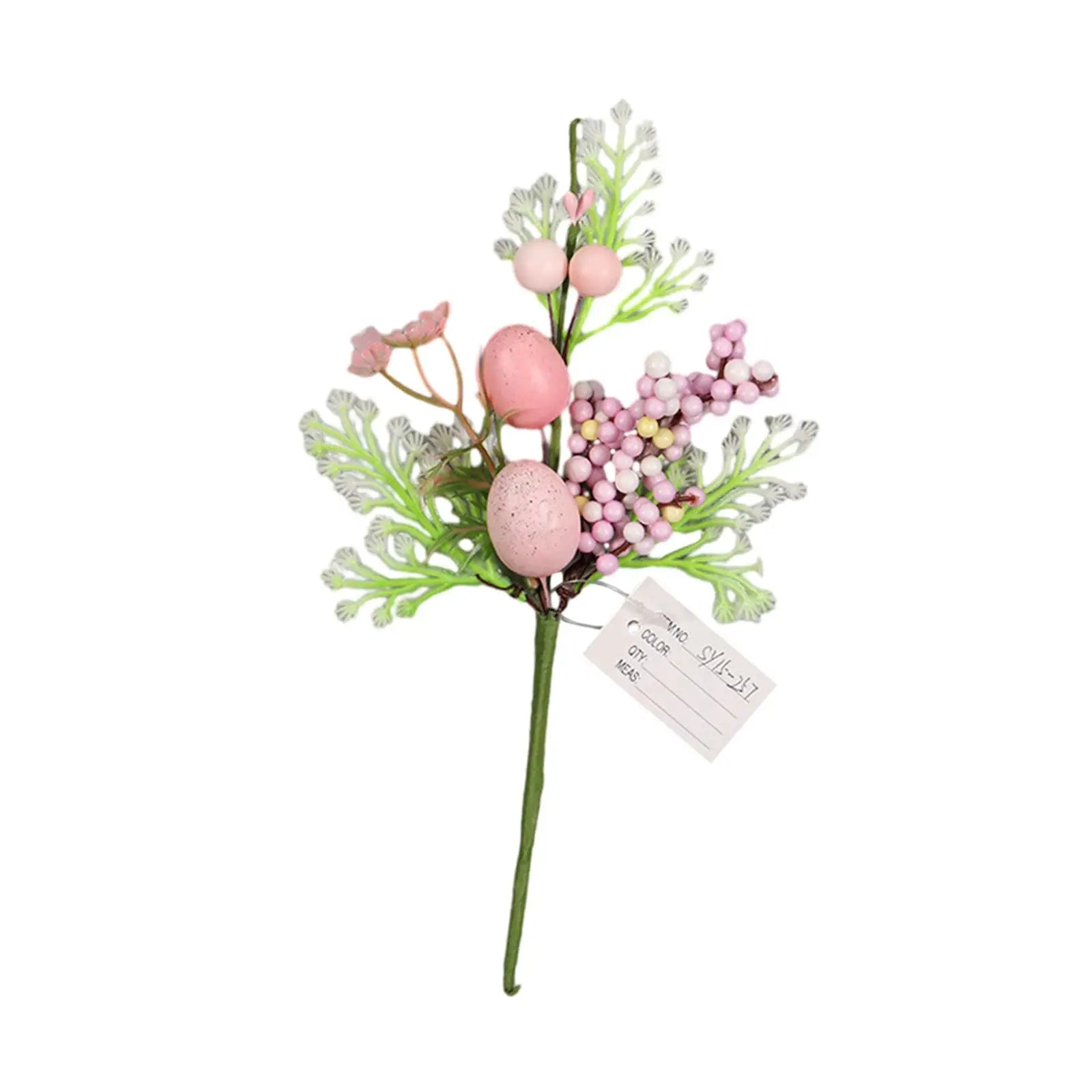 Easter Decoration Egg Tree Branch Decorative Branches Easter Egg Stems for Vase Home Party Easter Celebration Decoration Zpaxo Style B
