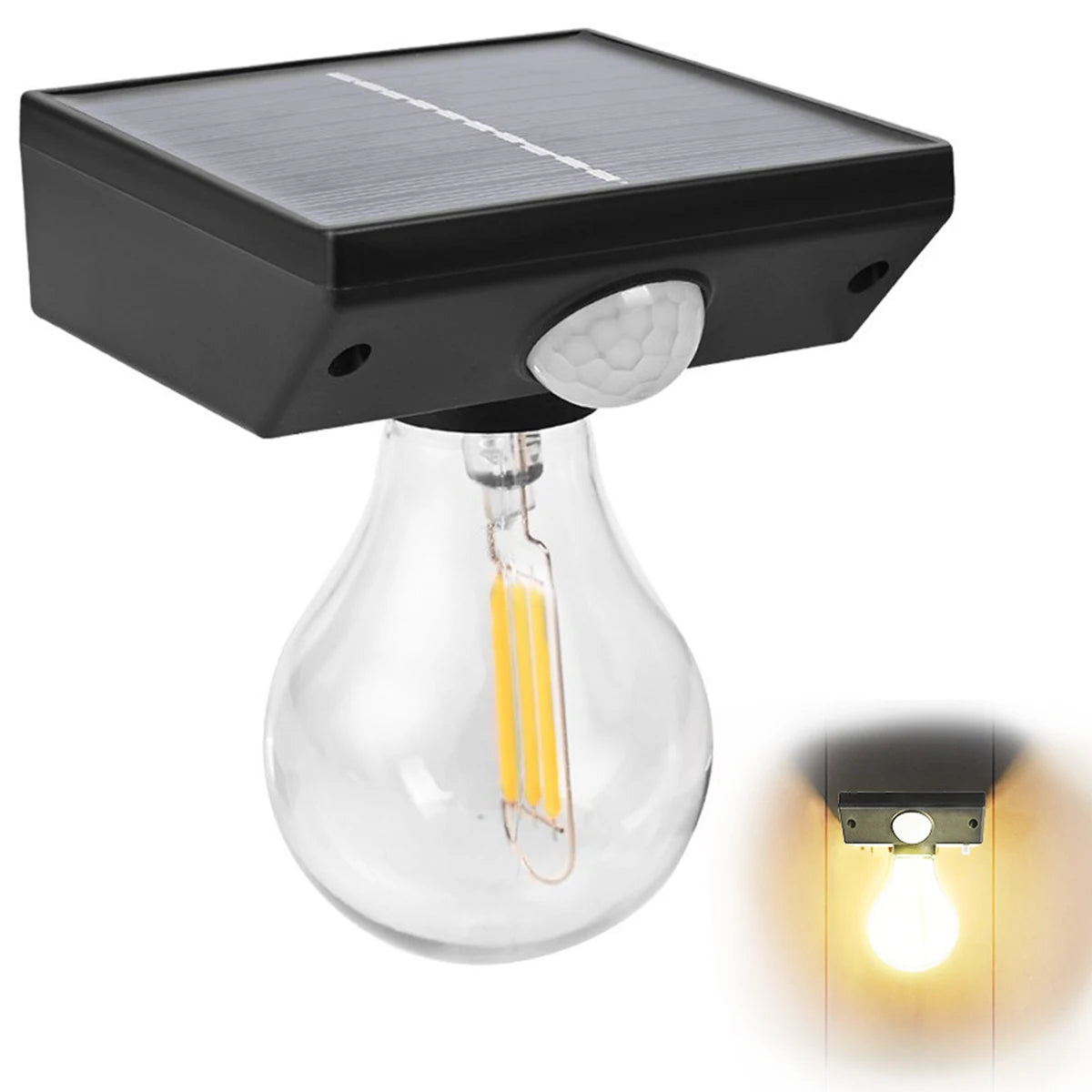 Solar Lamp Outdoor Indoor Bulb Lantern Motion Sensor Wall Light Zpaxo With Motion Sensor