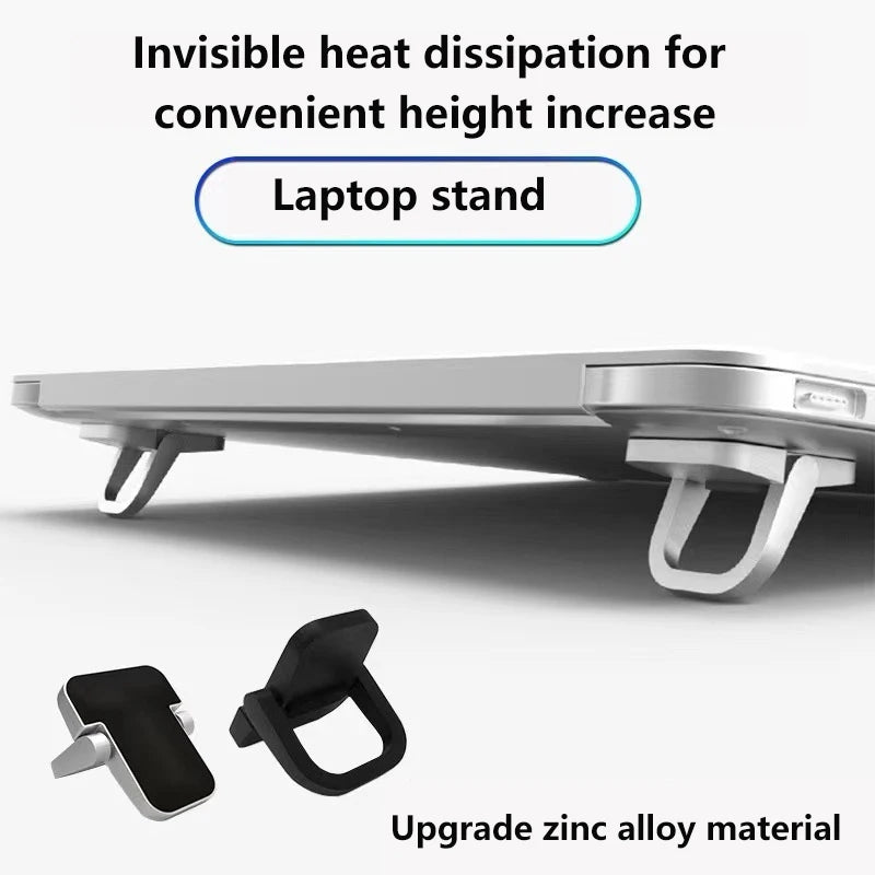 Foldable Mini Laptop Stand – Portable Riser for MacBook & Notebooks