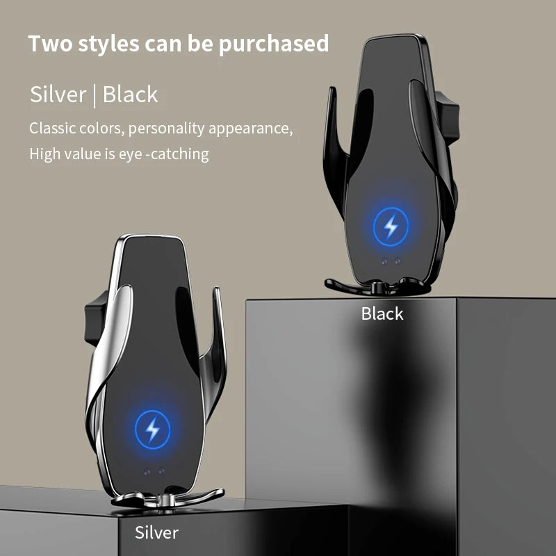 Car Phone Holder For Mercedes Benz GLA CLA 16-19 screen navigation bracket magnetic new energy wireless charging rack Zpaxo