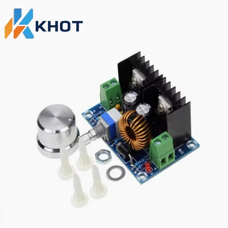 XH-M401 DC-DC buck module XL4016E1 high-power DC voltage regulator board, maximum 8A with voltage stabilization Zpaxo Default Title