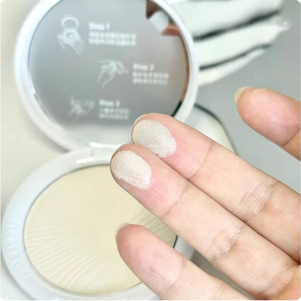 Flower Lure Huajiansong Pressed Powder Makeup Setting Lasting Oil Zpaxo