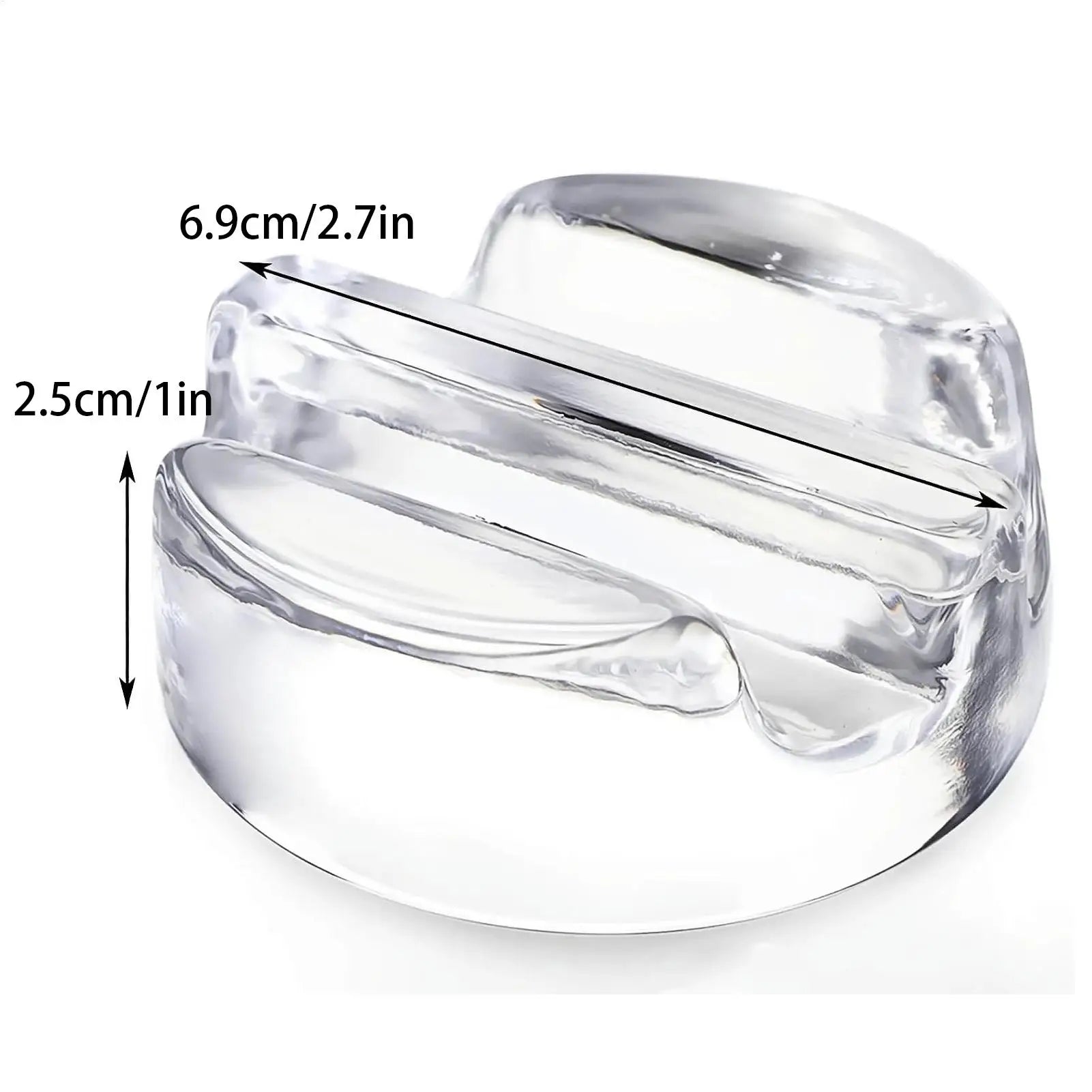 Fermentation Jar Weights Clear Flat Bottom Easy Grip Stones Pickles