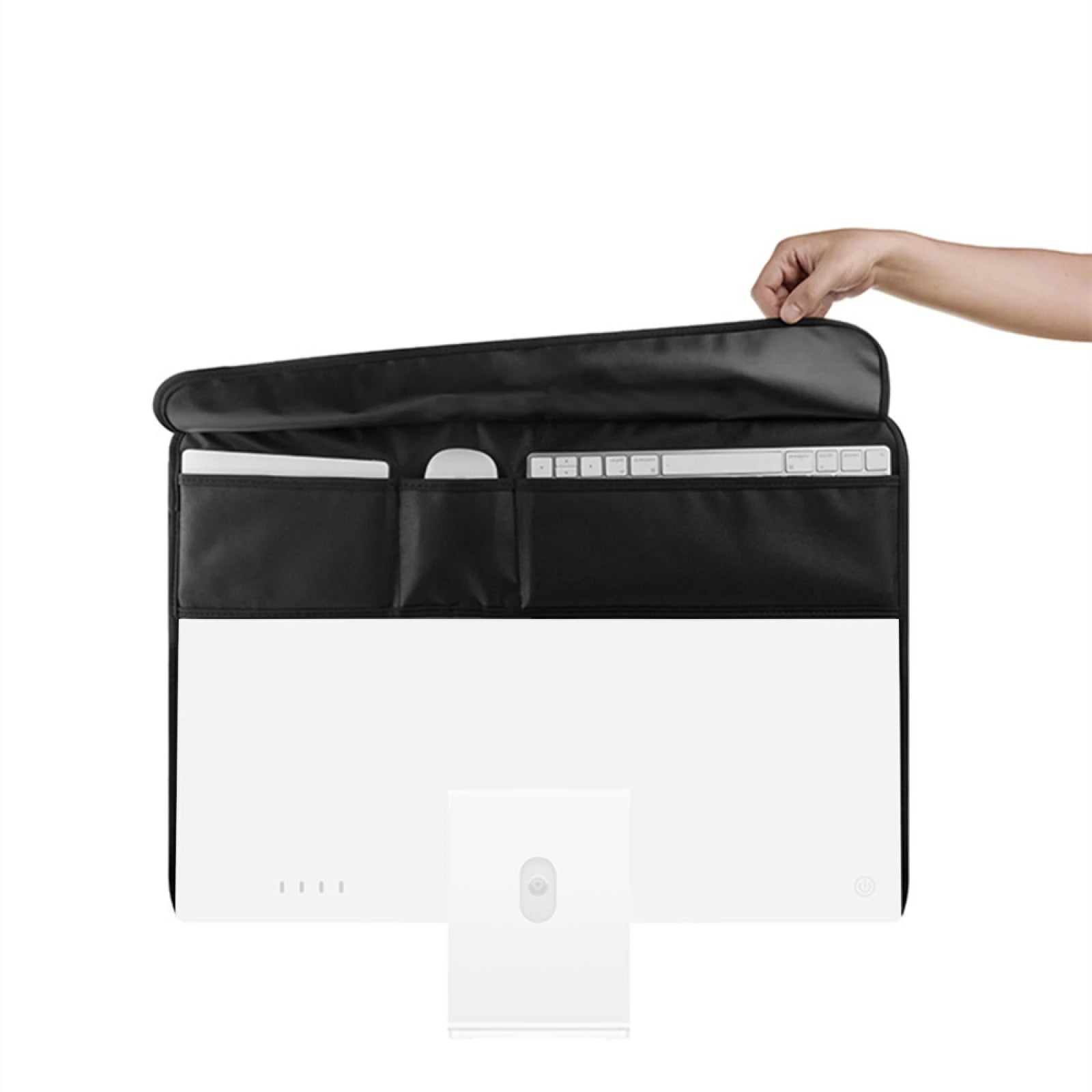 Computer Monitor Dust Cover IMAC LCD Screen Accessories PU Leather