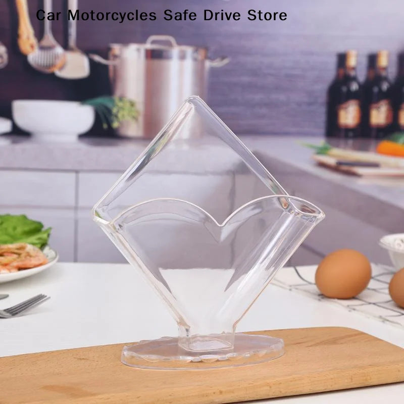 CMAcrylic Tissue Holder Vertical Transparent Commercial Dispenser